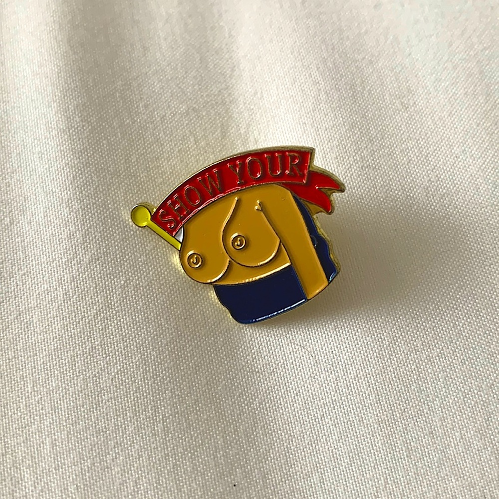 Vintage Enamel Pin